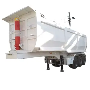 Semi-trailer China 30 40 50 Ton Capacity Dump Semi Truck Trailer Customized