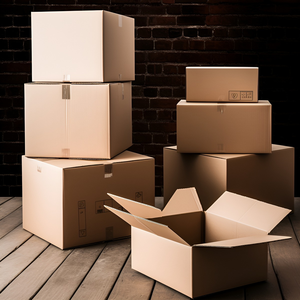 Nhà máy tùy chỉnh có thể tái chế mạnh mẽ không thấm nước sóng thùng carton tái sử dụng gửi thư di chuyển rượu vang vận chuyển Hộp bán buôn - Product Image 4