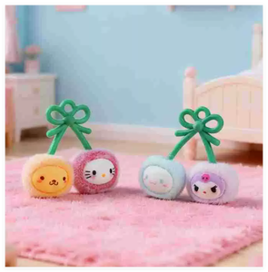 Maison de poupée miniature Kawaii, mini jouet pour enfant, <span class=keywords><strong>figurine</strong></span> de poupée en forme de cerise de dessin animé, charme 3D mignon en forme de fruit pour bricolage, surprise, sac aveugle porte-bonheur - Product Image 4