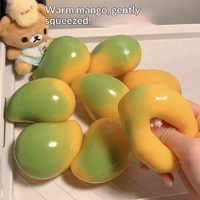 Jouet Squishy Mangue Changeant de Couleur, Bloc de Construction Rempli, Balle Anti-Stress ASMR, Cadeau Sensoriel, En Stock, Vente en Gros