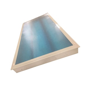 Nhà máy lõm troffer bảng điều chỉnh ánh sáng rõ ràng khuếch tán 2x4ft 1200m 1.2m 3x36W 40W <span class=keywords><strong>T5</strong></span> T8 Ống ánh sáng lịch thi đấu với lăng trụ khuếch tán - Product Image 4