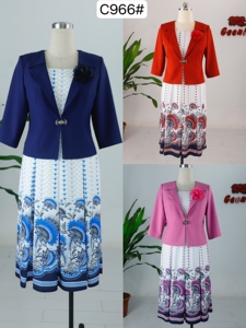 Vestidos de Alta Calidad para Mujer Talla Grande, Conjunto de Dos Piezas, Vestidos de Iglesia Turcos para Mujer, Ropa Femenina - Product Image 3
