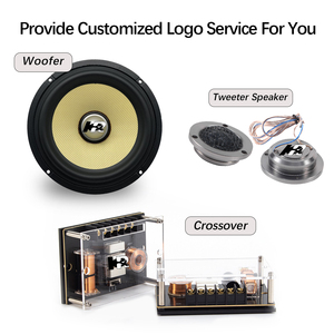 คุณภาพเสียงดี ลำโพงคอมโพเนนต์ 2 ทาง ขนาด 6.5 นิ้ว ลำโพงเบสติดรถยนต์ ลำโพงติดประตูรถยนต์ - Product Image 3