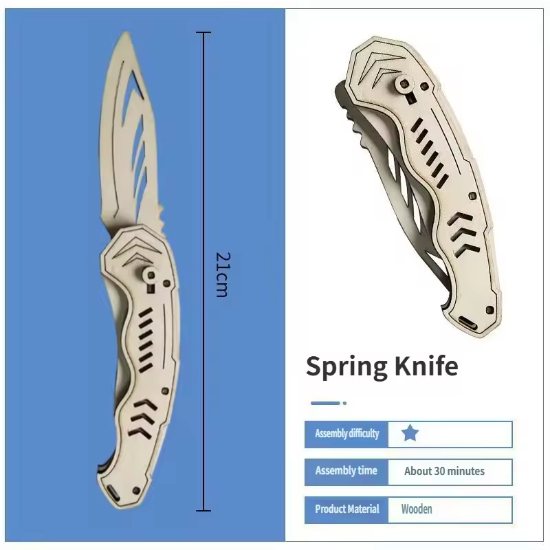 Modello di Coltello a Molla