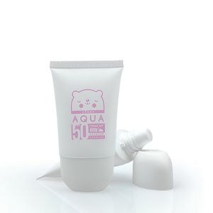 سعر المصنع مباشرة غطاء برغي أبيض واقي من الشمس كريم الحماية التعبئة والتغليف البلاستيكية مستحضرات التجميل أنبوب ضغط لينة - Product Image 2