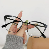 Lunettes photochromiques anti-lumière bleue, style ordinateur, forme diamant, monture métallique unisexe, anti-fatigue, protection UV, OEM ODM