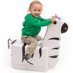 Canapé pliable en mousse pour enfants, siège de jeu pour nourrissons, chaise d'apprentissage, tabouret combiné compressible - Product Image 4