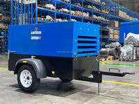 Compresseur d'air diesel portable LIUTECH LUY050-7 7 bar 100 psi 175cfm 5m3/min Compresseur de sablage et de minage robuste Atlas Copco