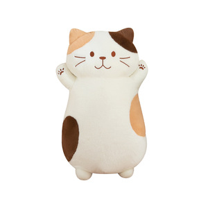 ตุ๊กตาแมวน่ารักสไตล์ใหม่ ตุ๊กตาแมวชีส ของเล่นตุ๊กตาสัตว์นุ่มนิ่ม หมอนข้างขนาดใหญ่สำหรับเด็กผู้หญิง บรรจุใยฝ้าย PP ของขวัญวันเกิด - Product Image 6