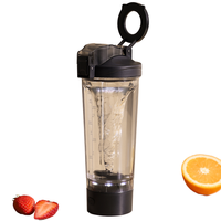 Mélangeur automatique Tritan extérieur Fitness Gym Sports Bouteille d'eau avec couvercle de maintien magnétique pour téléphone