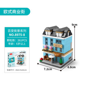 Bloques <span class=keywords><strong>de</strong></span> Construcción <span class=keywords><strong>de</strong></span> Plástico para Niños, Juguetes <span class=keywords><strong>de</strong></span> Construcción <span class=keywords><strong>de</strong></span> Calle, Bloques <span class=keywords><strong>de</strong></span> Plástico para Ensamblar, <span class=keywords><strong>Precio</strong></span> al por Mayor - Product Image 3