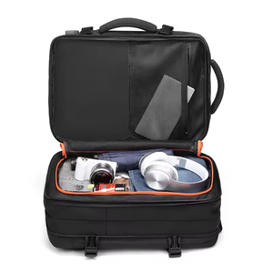 Custom Logo Outdoor Office Sports Oxford <b>Black</b> Man Waterproof Bagpack Back Pack <b>School</b> Laptop Bag <b>Backpack</b> - Product Image 2