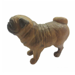 Antiken handgefertigten holz mops spielzeug für kinder - Product Image 1