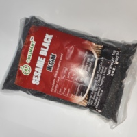 Prix de vente en gros de graines de sésame crues naturelles de haute qualité 100% graines de sésame noires pures
