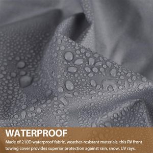 ผ้าคลุมรถบ้านแบบกันน้ำและรังสียูวีคุณภาพสูงสำหรับรถพ่วงคาราวานและมอเตอร์โฮม 210D ขายส่ง - Product Image 4