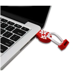 OKSILICONE Cover pelindung Flash Drive, Cover USB silikon lembut koleksi Flip-flop pantai untuk dekorasi