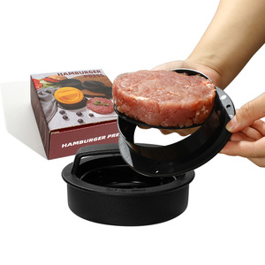 3 Trong 1 Nhồi Burger Báo Chí Kit Không Dính Bánh Hamburger Nhà Sản Xuất Tự Chế Patties & Thanh Trượt Patty Khuôn Veggie Bánh Hamburger Báo Chí Hình Dạng - Product Image 2