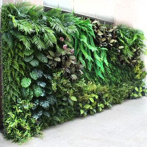 Jardín de la casa de interior al aire libre de la decoración de pared verde plantas de hierba artificial - Product Image 6