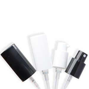 Boquilla pulverizadora de aceite esencial de 18 dientes, blanca y negra, cabezal de bomba de plástico de alta calidad, envase cosmético para aromaterapia - Product Image 1