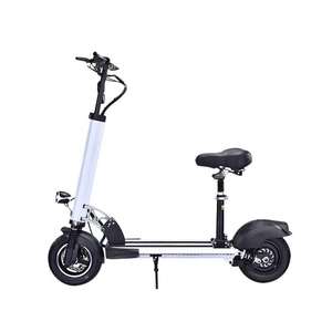 Scooter Eléctrico Plegable de Moda con Batería de Litio <span class=keywords><strong>T10</strong></span>, Motor Dual de 500W, Neumático Todoterreno de 10 Pulgadas para Adultos - Product Image 3