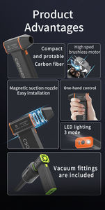 2025 nouvelle main extérieure <span class=keywords><strong>Rechargeable</strong></span> 4 vitesses Mini ventilateurs USB portables refroidissement par Air ventilateur électrique portable haute vitesse petit ventilateur - Product Image 4