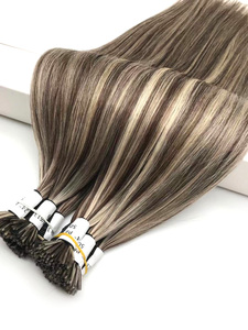 Bán buôn 100% liệu tự nhiên Mirco chip phần mở rộng tóc con người, bím tóc phần mở rộng tóc cho người da đen - Product Image 6