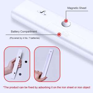 اللاسلكية الحديثة Led ضوء تحت الكابين محس حركة Usb Led المخفية ضوء ل مجلس الوزراء - Product Image 5