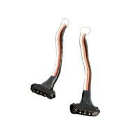 Juego de Luces para Auto a Control Remoto MINIZ Kyosho, Cable de Extensión Magnético, Arnés de Cableado de Alimentación Magnético Personalizado