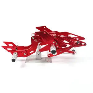 อุปกรณ์เสริมรถจักรยานยนต์ Raider 150 Engine V4 ชุดพักเท้าหลังแบบปรับได้ CNC - Product Image 1