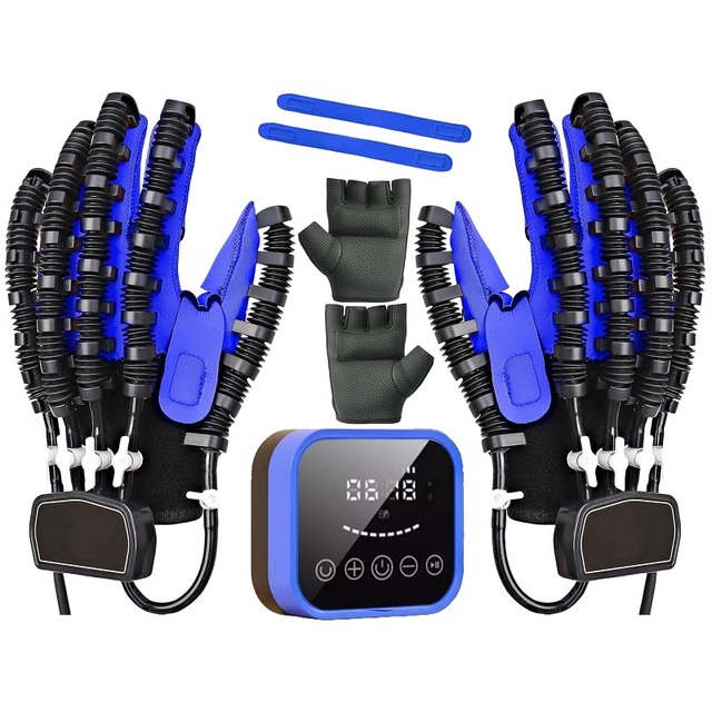 4000MAH Portable Finger Robot Mirror Therapy Hand Exercise Training Rehabilitation Gloves for Stroke Patients