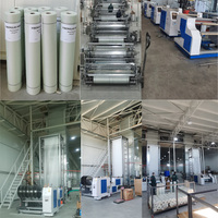 Fournisseur de source Métier à tisser automatique à mailles en fibre de verre Machine de tissage de la colle de revêtement Maille de fibre de verre auto-adhésive faisant la machine