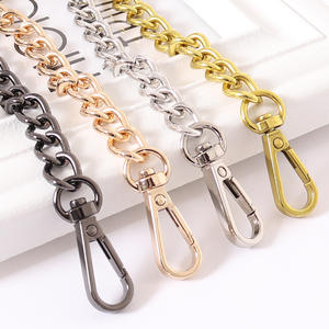 Модная сумка «сделай сам», фурнитура, аксессуары, Высококачественная золотая цепочка из сплава под заказ для сумочки, кошелька, ремешок для ручки - Product Image 4