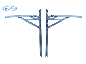 Pintu Jendela Aluminium Model Lipat dengan Penahan Gesekan 5-Bar, Bahan Stainless Steel 304, Ringan, Ukuran 16 Inci Persegi, Alur 2mm, Ketebalan 2mm - Product Image 2