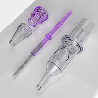 Aiguilles de tatouage jetables personnalisées bon prix plusieurs tailles pour l'art corporel 1.5mm de longueur