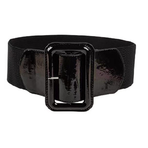 <span class=keywords><strong>Ceinture</strong></span> de serrage à boucle <span class=keywords><strong>Ceinture</strong></span> extensible vintage pour femmes Ceintures de robe élastiques de 3 pouces de <span class=keywords><strong>large</strong></span> - Product Image 6