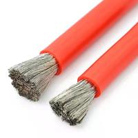 Cables Eléctricos de Silicona Zhongshuang de Alta Temperatura 200, 12/14/16/20AWG, Cable de Cobre Suave de 600V, Uso Industrial y Automotriz, en Rollo