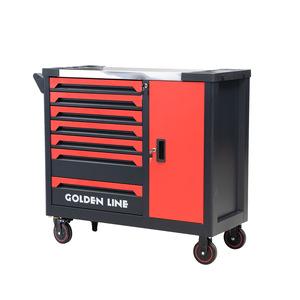 Multi-Functional Auto Repair Workshop Trolley with Universal <strong>Wheels</strong> Drawer-Type Storage <strong>Cabinet</strong> for Mobile Tool Organization - Product Image 5