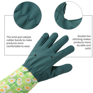 <span class=keywords><strong>Gants</strong></span> de protection populaires personnalisés à manches longues <span class=keywords><strong>pour</strong></span> femmes, <span class=keywords><strong>pour</strong></span> la taille des <span class=keywords><strong>rosiers</strong></span> et le jardinage en extérieur - Product Image 5