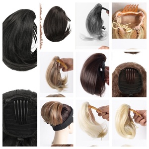 Perruque élégante <span class=keywords><strong>queue</strong></span> <span class=keywords><strong>de</strong></span> <span class=keywords><strong>cheval</strong></span> peigne à cheveux pour femmes style cordon <span class=keywords><strong>de</strong></span> serrage <span class=keywords><strong>queue</strong></span> <span class=keywords><strong>de</strong></span> <span class=keywords><strong>cheval</strong></span> courte coiffure nouvelle extension <span class=keywords><strong>de</strong></span> cheveux <span class=keywords><strong>queue</strong></span> <span class=keywords><strong>de</strong></span> <span class=keywords><strong>cheval</strong></span> haute à la mode - Product Image 5