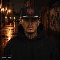 Casquette de baseball personnalisée avec broderie Old English, 5 panneaux, visière incurvée, style Dad Hat, streetwear urbain West Coast, vente en gros, faible MOQ