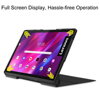 Pour Lenovo Yoga Tab 11 YT-J706F 2021 étui à rabat de haute qualité super mince en cuir PU couverture de tablette intelligente PC