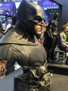 Statue de buste de <span class=keywords><strong>Batman</strong></span> Ben Affleck grandeur nature, réplique de la Ligue de la Justice, <span class=keywords><strong>figurine</strong></span> en résine, modèle de <span class=keywords><strong>collection</strong></span> très détaillé, décoration de bureau, cadeau - Product Image 5