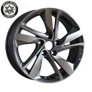 Nuovi Cerchi Auto da 15/16/17 Pollici 5X114.3 4x100 in Alluminio Nero Design a Rete Ruote in Lega 40mm - Product Image 5