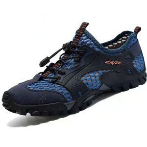 Sandalias de malla transpirable para hombre, ligeras, modernas, para senderismo, vadeo, casuales, para verano. - Product Image 4