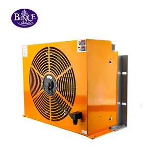 AH1417T-CA enfriador de aceite hidráulico grúa Mini sistema de refrigeración con 24v ventilador