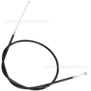 Cable de acelerador genérico Little Apollo de 3/8 pulgadas de acero inoxidable duradero para reparación y mantenimiento de motocicletas - Product Image 1