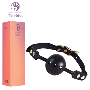 Vente chaude Ball Gag BDSM Produits Pour Adultes Jouets Dispositif De Retenue Silicone Bouche Gag Couples Sex Toys Ball Gag - Product Image 1
