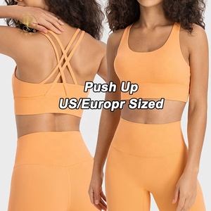 <span class=keywords><strong>Top</strong></span> <span class=keywords><strong>Sportivo</strong></span> da Donna con Collo all'Americana, Senza Schienale, per Yoga e Fitness, Taglie Forti, Abbigliamento <span class=keywords><strong>Sportivo</strong></span> all'Ingrosso - Product Image 1