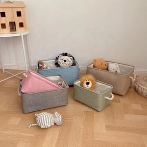 Homeplus 2024 – Nouveaux paniers de rangement en tissu pour placards à linge, boîtes et bacs pour étagères de chambre d'enfant, maison ou bureau - Product Image 6