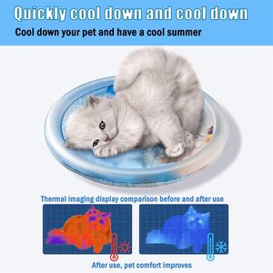 Fun Interactive Pet Water Mat | Customizable Ocean Theme Pat <strong>Pad</strong> | Keeps Pets <strong>Cool</strong> in Summer - Product Image 3